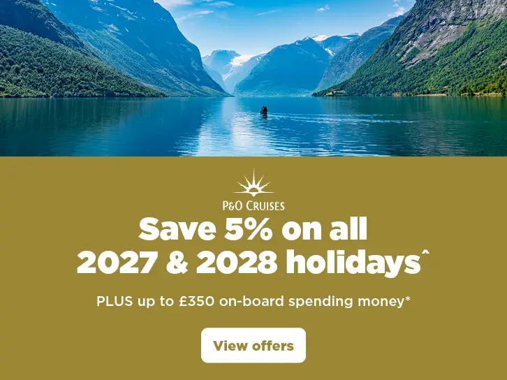 P&O Cruises Extra Guests sail for free