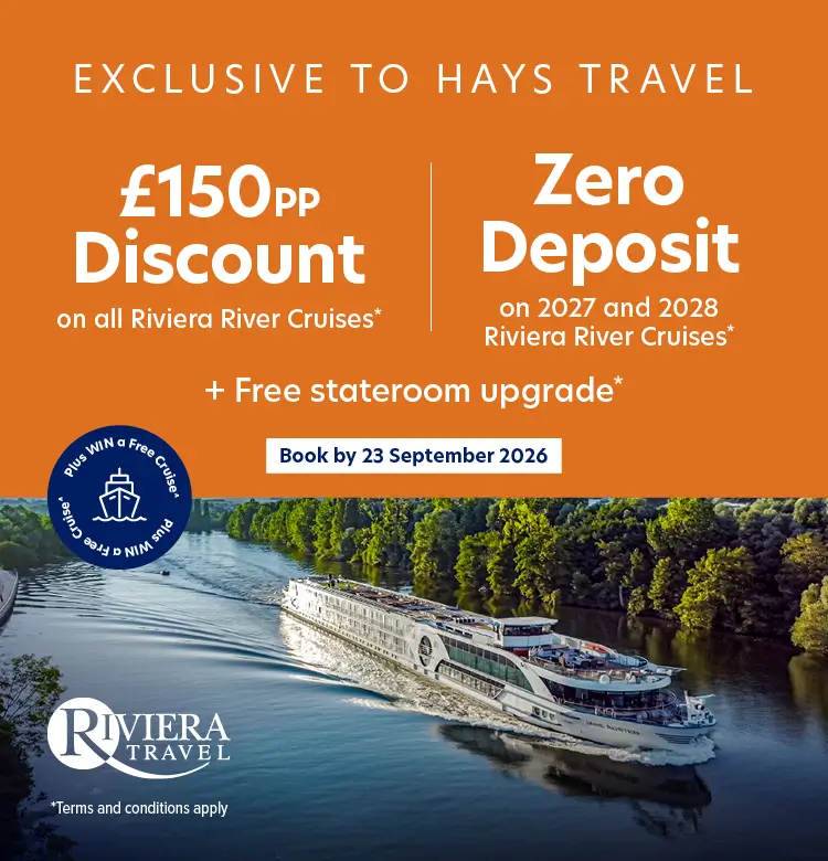Riviera Travel’s New 2028 River Cruise Collection is on sale now