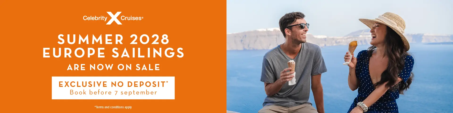 Celebrity Summer 2028 Europe Sailings on sale now