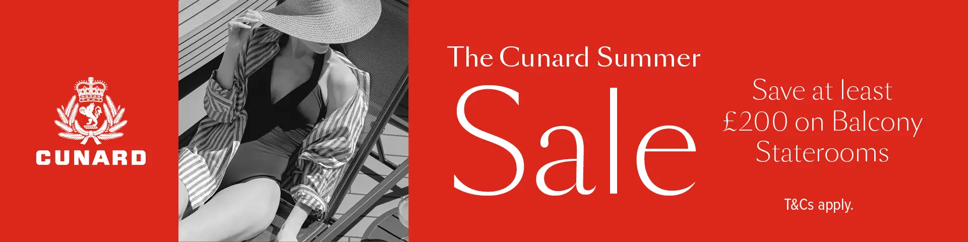 The Cunard Summer Sale