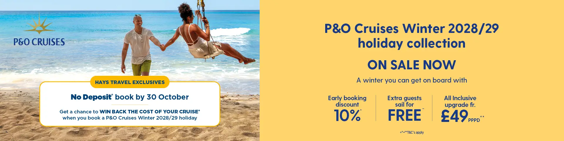 P&O Cruises Winter 2028/29