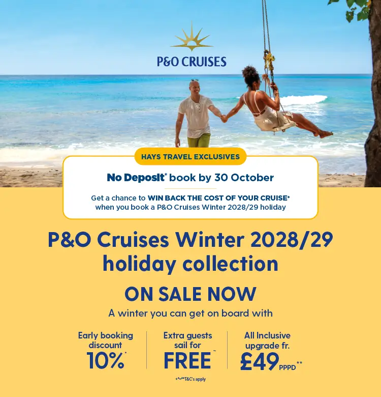 P&O Cruises Winter 2028/29