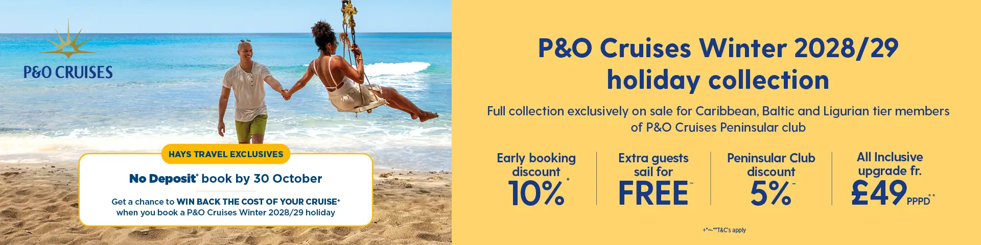 P&O Cruises Winter 2028/29