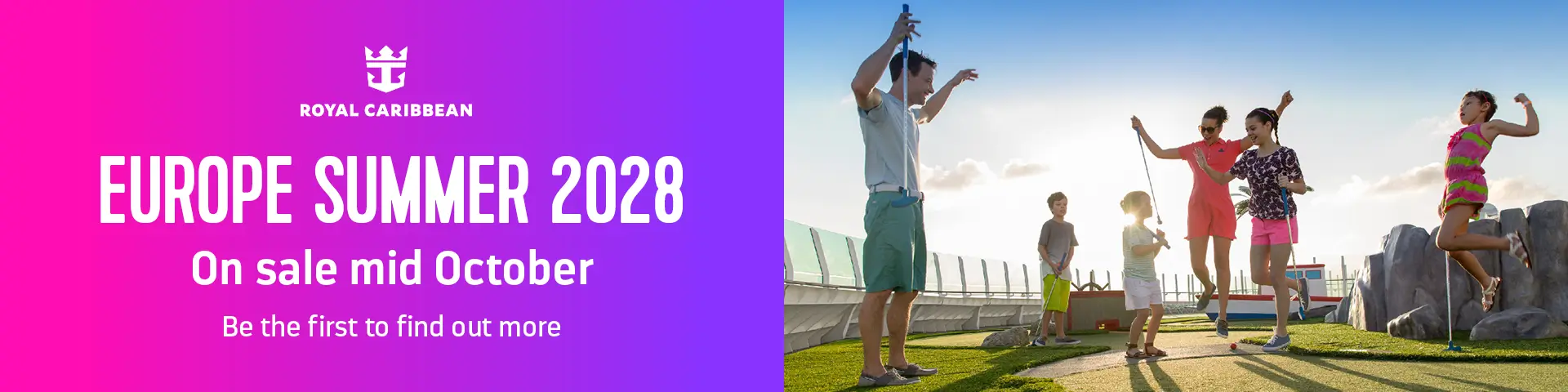 RCI Europe Summer 2028 On Sale Mid October