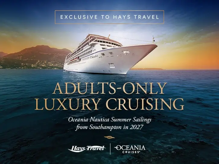 Exclusive Oceania Cruises Charters from Southampton