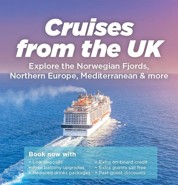 Sailing from the UK cruise deals