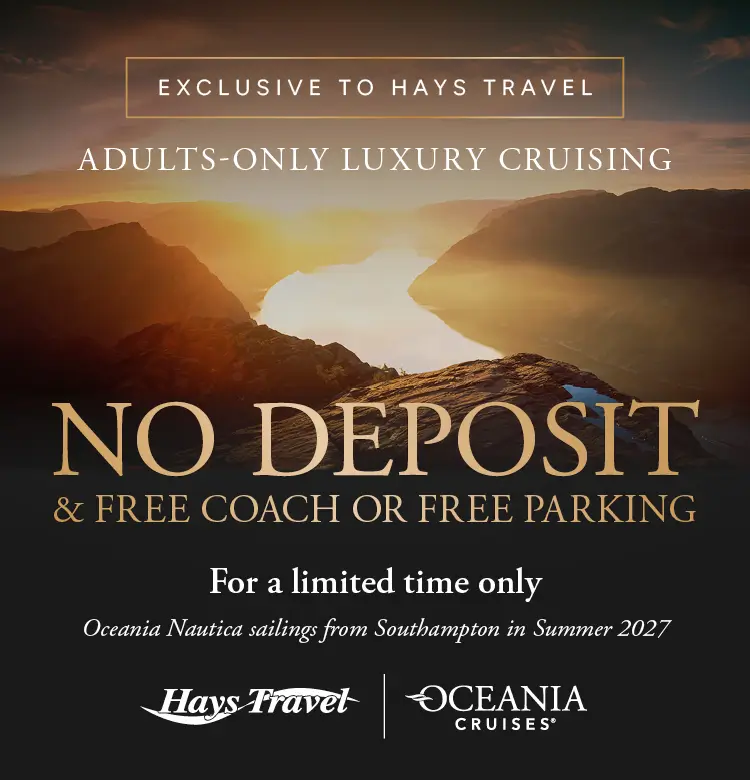 Oceania No Deposit & Free Coach or Parking