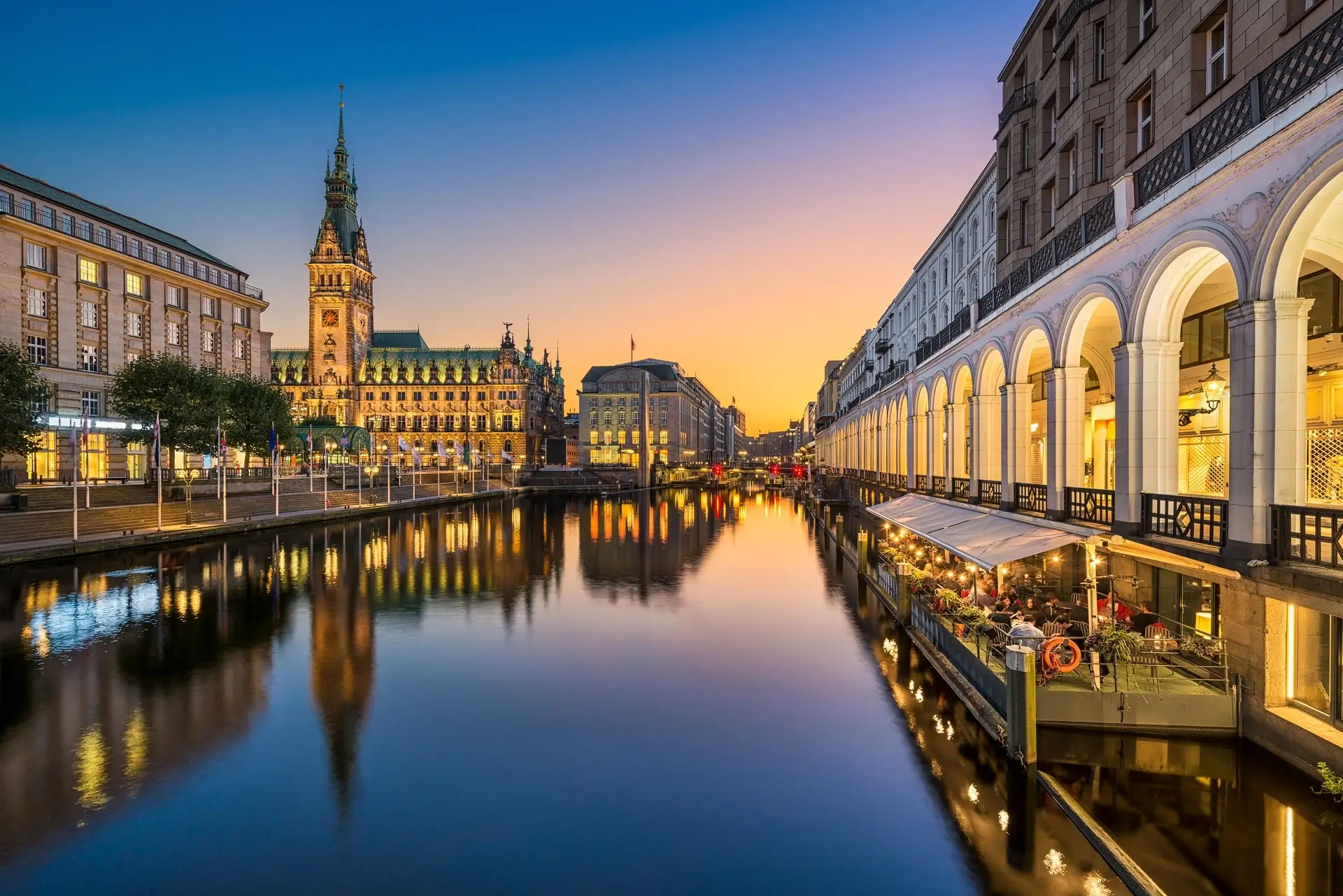 Hamburg-Sunset - 48548