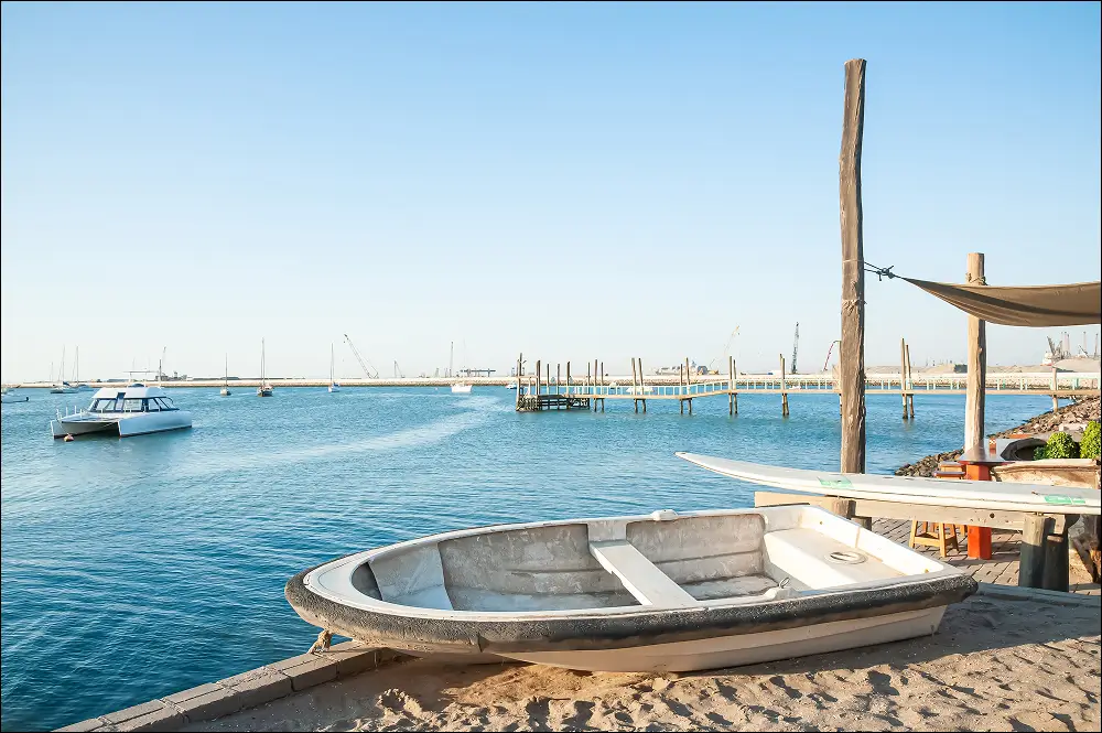 Walvis Bay, Namibia, Boat In Dock7567789