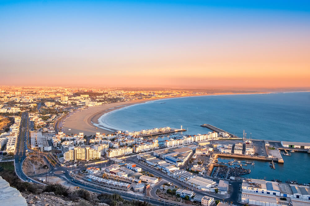 Agadir, Morocco at su7565nset