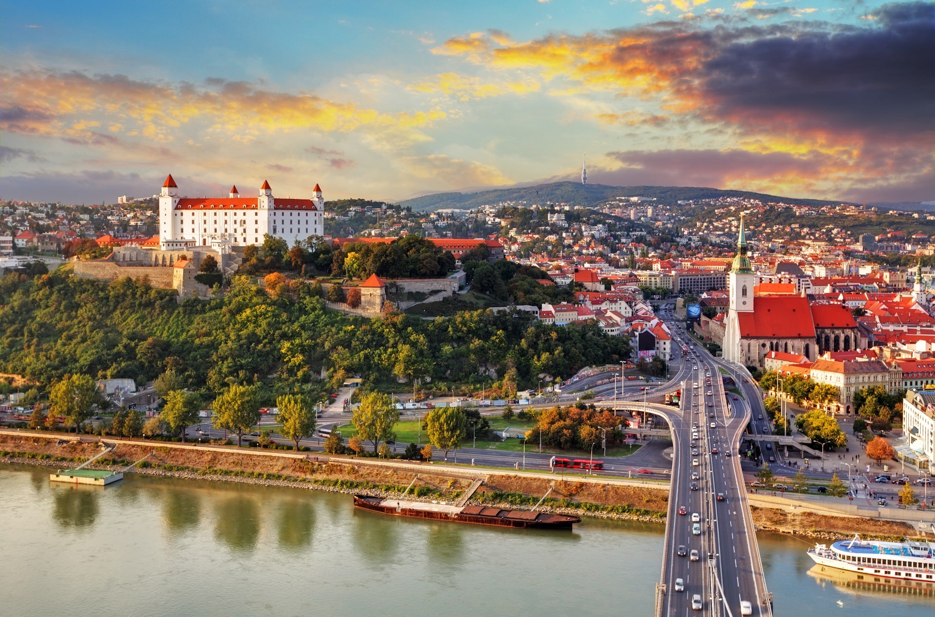 7968568Bratislava-Slovakia-Sunset