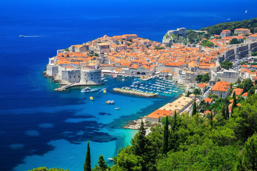 16Dubrovnik Croatia from above