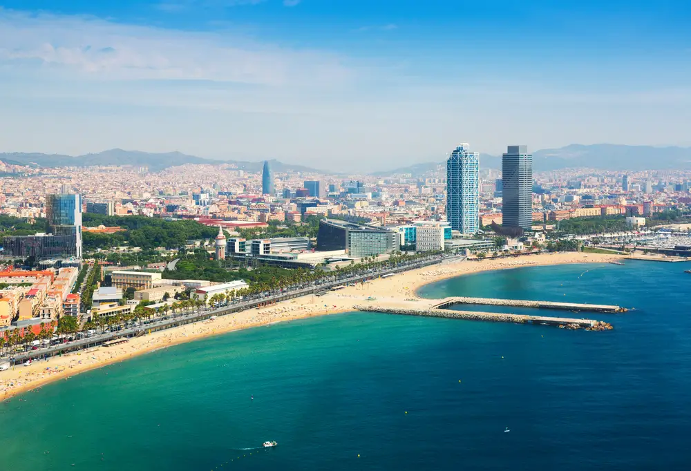 27Barcelona, Spain coast