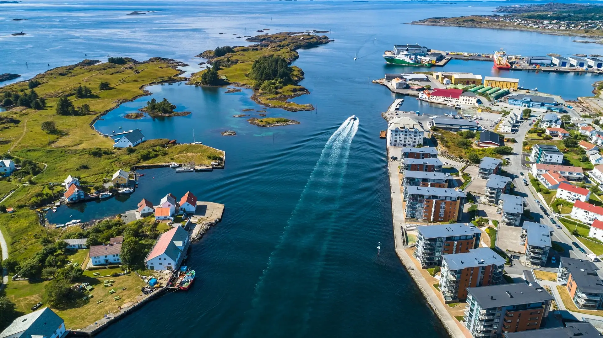 Haugesund-Aerial-Norway - 246783295